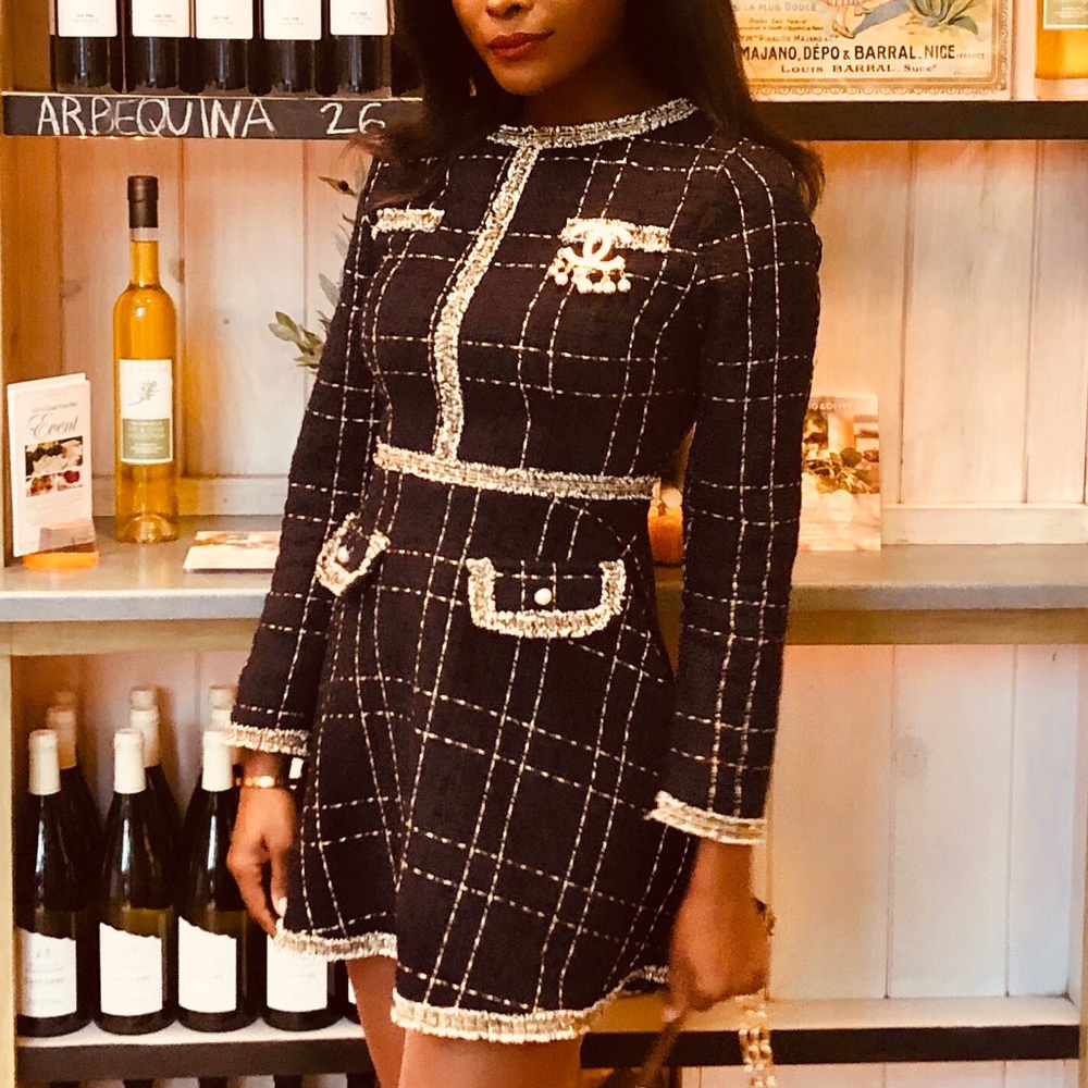 Tweed Dress